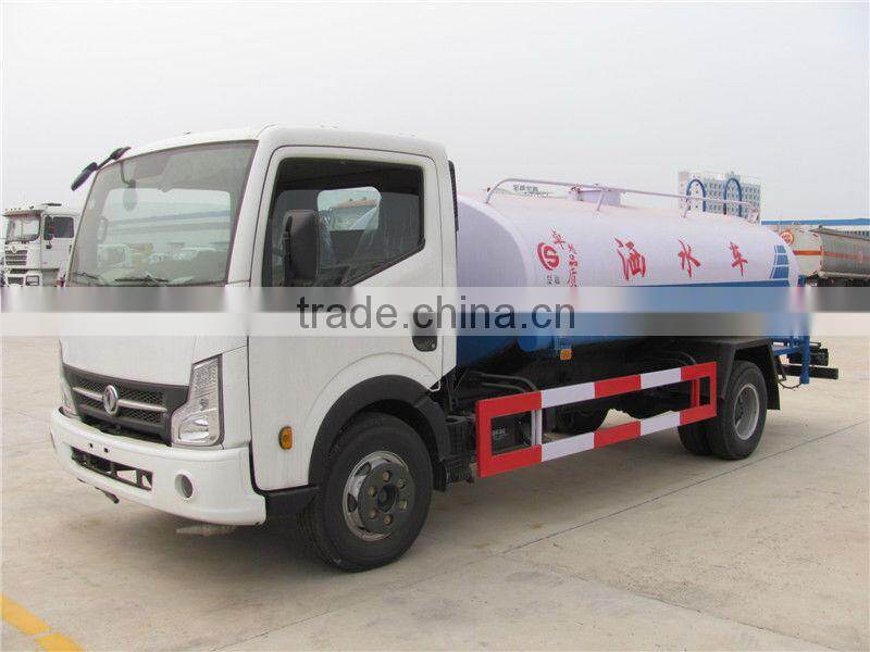5m3 Dongfeng Captain watering tanker truck