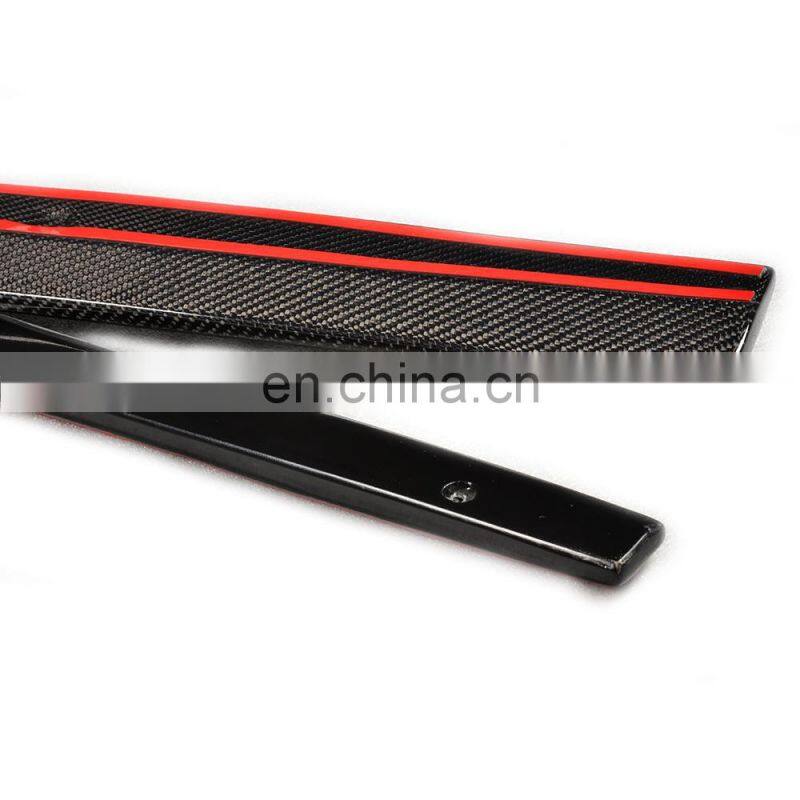 R Style MK7 Carbon Fiber Side Bumper Skirts for VW GOLF VII GTI 2014