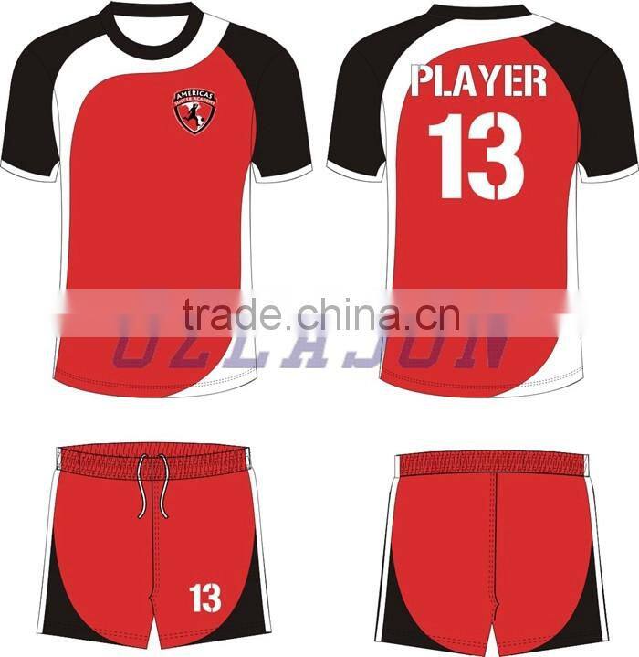 Sublimation printing national football team jersey wholesale price