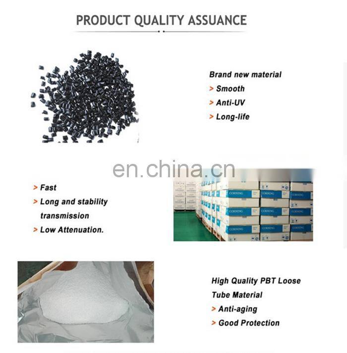 High tensile strength APL PE Figure 8 structure Cable Outdoor fiber optic cables