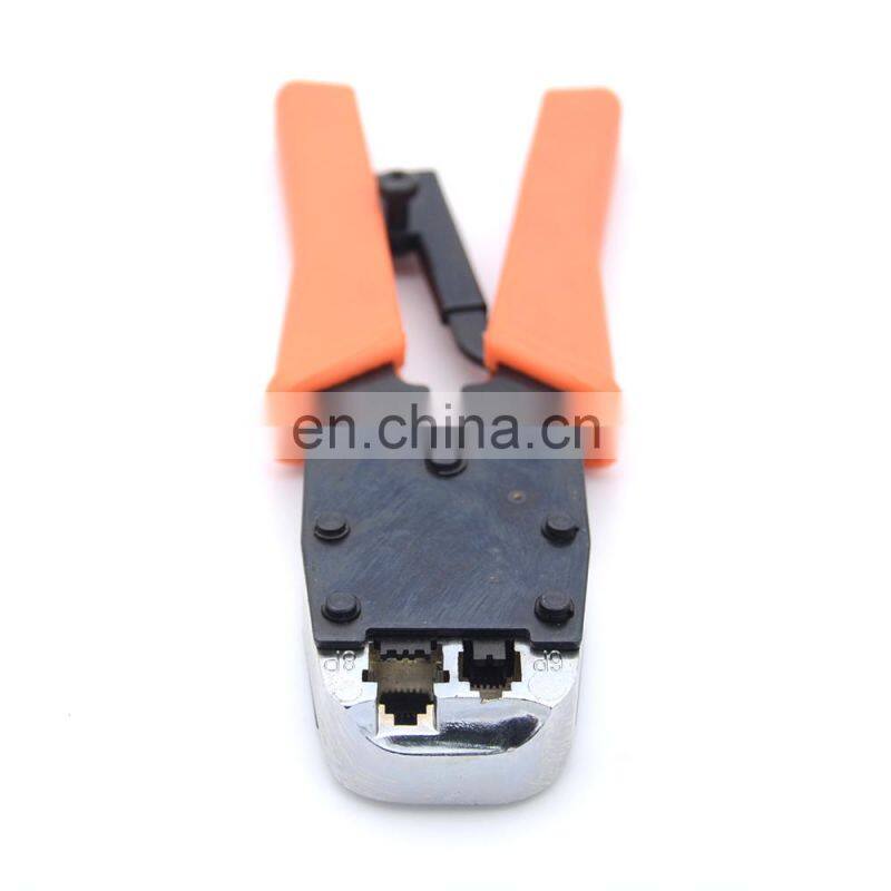MT-8105R RJ45 RJ12 RJ11 8P 6P 6P LAN Ethernet Phone Network Cable Crimper Tool + Ratchet
