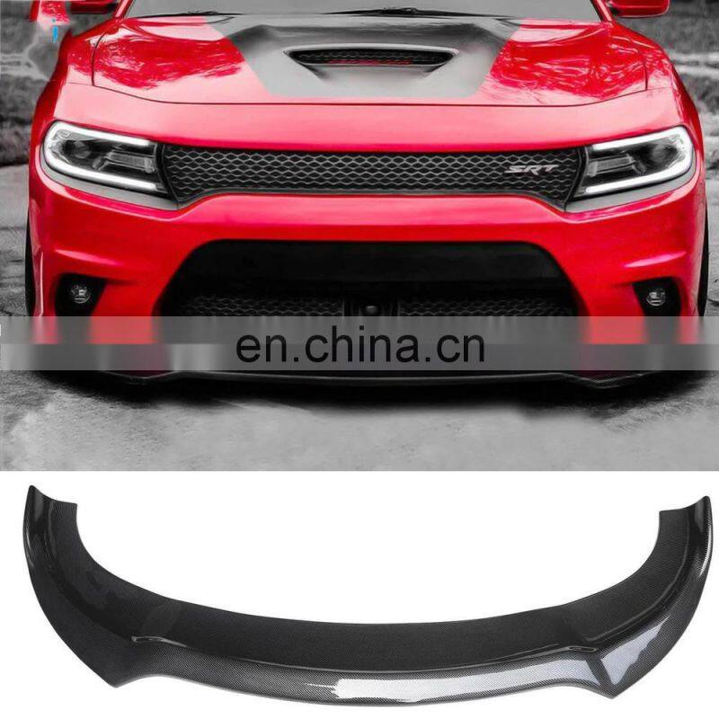 Runde New Arrival Gloss Black Widebody Front Lip Spoiler Fits For Dodge Charger 2015-2021 Front Bumper Lip Splitter