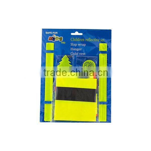 Hot selling children reflective set safety vest set