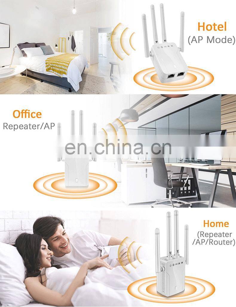 SDS1261 ALLINGE 300Mbps Through the Wall Repeater WiFi Repeater Signal Amplifier Routing Network Expansion Enhancer