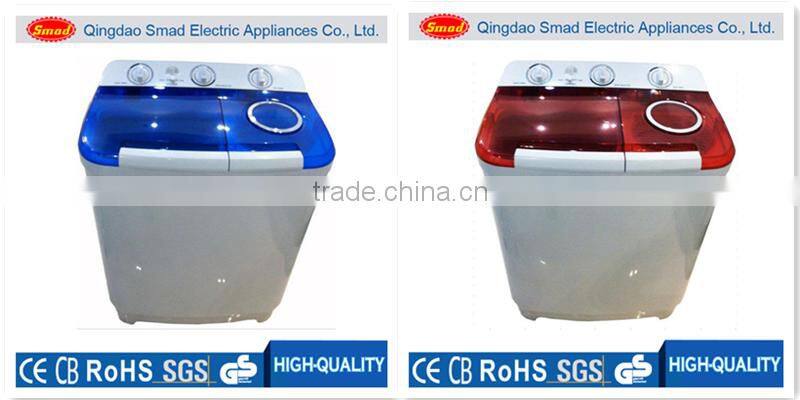 Home comfort mini twin tub top loading washing machine with dryer