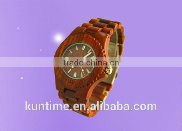 2015 mens watches Import Sandalwood reloj de madera