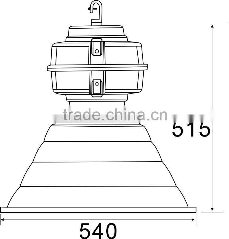 HB203 120w 150w 200w 250w low frequency induction high bay 250w