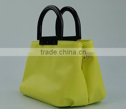 wholesale PU leather lady handbag 2016