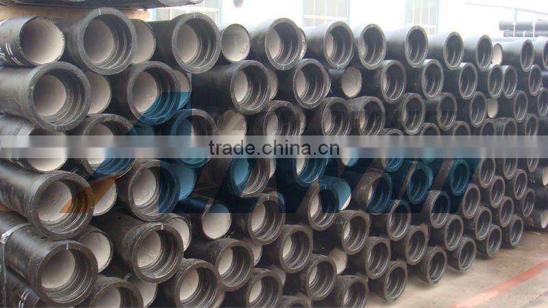 dn80mm ductile cast iron pipes k9 iso 2531