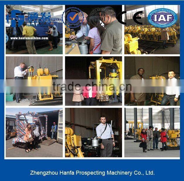 Gold supplier China crawler water well drilling rig