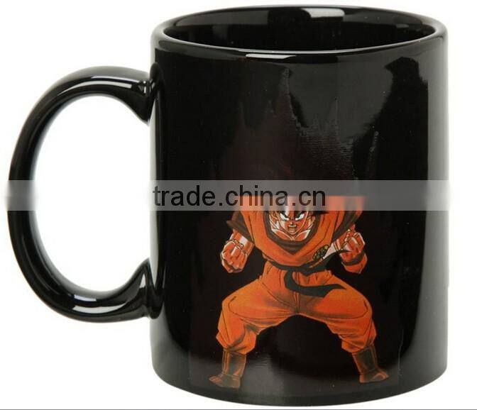 dragon ball color changing mug, goku mug, heat reactive mug, with box