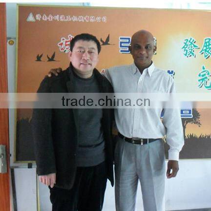 mobile four-wheels hydraulic scissor lift table for one man