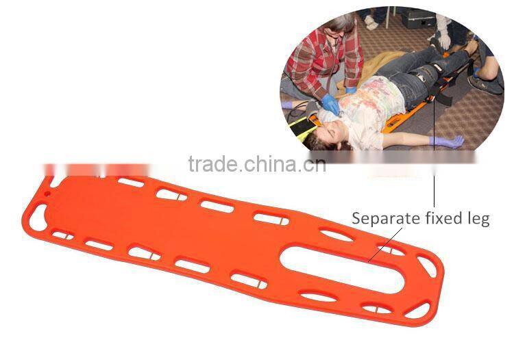 PE medical spine board stretcher