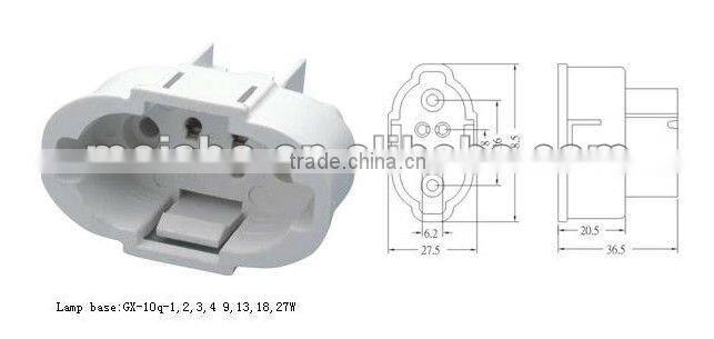 4 pin energy saving g24 base led lamp