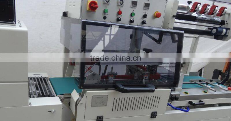 JOIE Full automatical L-bar Pof shrink packing machine for beverage ,cosmetic product