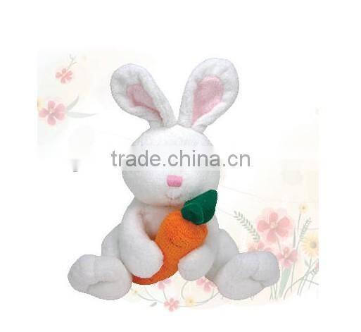 plush rabbit toy/Long legs rabbit plush toy/stuffed plush white rabbit toy