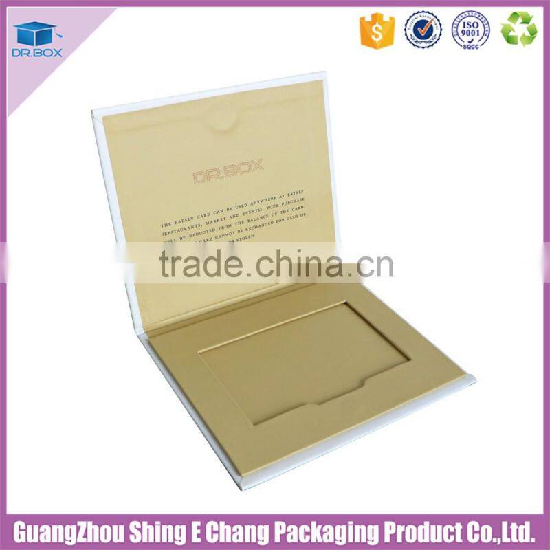 2016 new design business card box with factory price