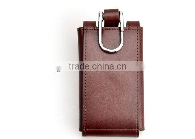 2016 high-end leather Keychain Key Holder Bag Case Wallet Cover,