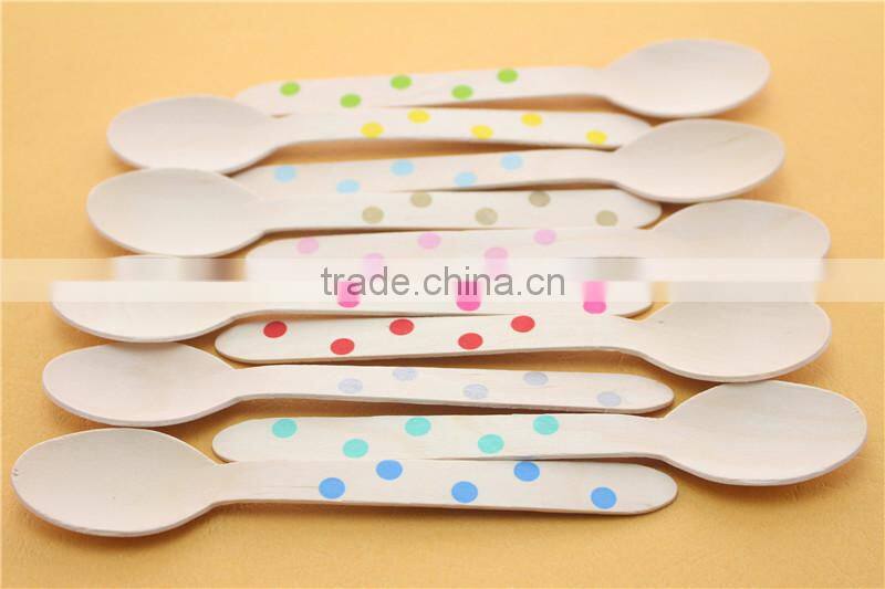wood spoons Chinese style long handle coffee tea mixing spoon breakage-proof soup ladle kitchen tools