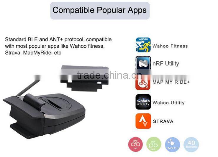 Bluetooth ANT+ Bike Cadence Sensor Bicycle Speed Cadence Sensor