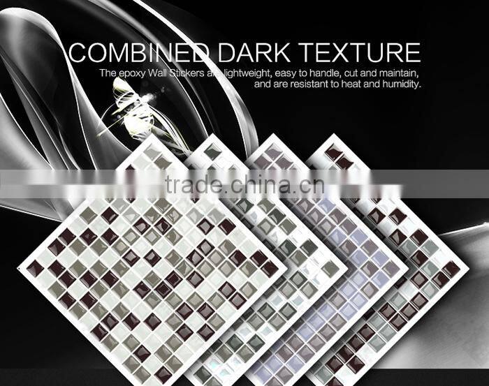 Hot sale offest printing process eco-friendly kitchen tile sticker