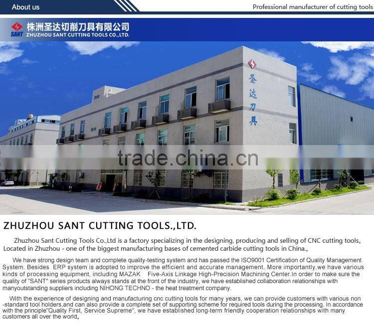 Stable Performance Flow Cutting Edge Threading Tool Holder with Carbide Inserts