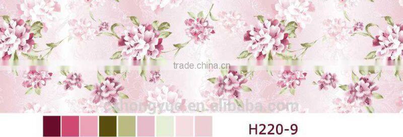 microfiber polyester printed pongee wholesale fabric for sofa,bed sheets