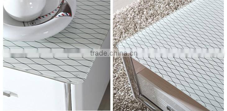 2016 hot selling white living room wood coffee table