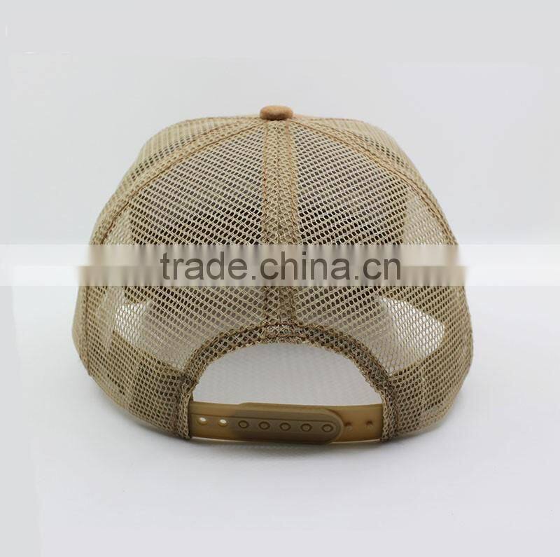 Custom suede sign letter cap