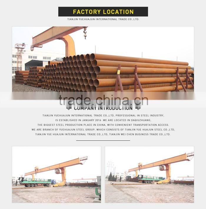 X42,X52,X60,x80 SSAW API 5L Gr.B Large Diameter Steel Pipe