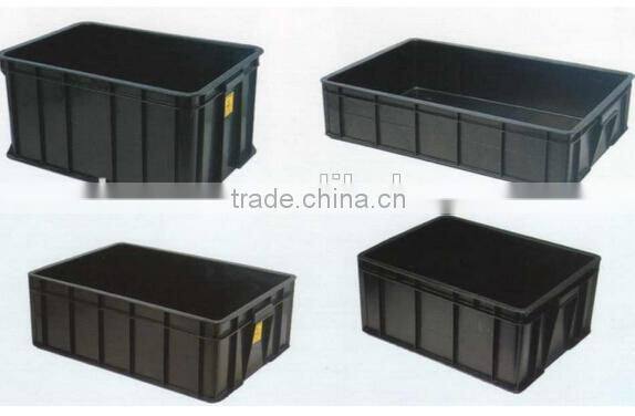 high quality square plastic turnover box for sale