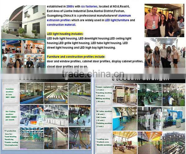 Customized high power Extruded aluminum alloy LED down light