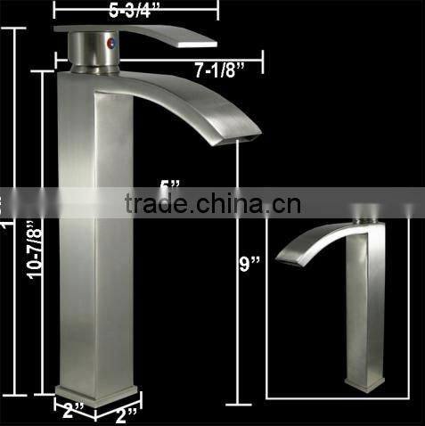 PD-40074 Brushed NIckel Basin Faucet