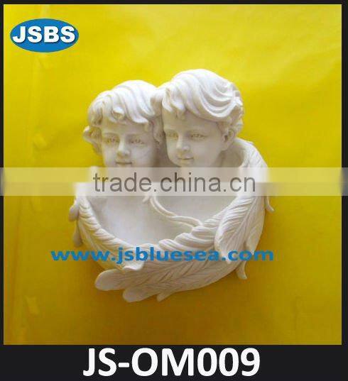 Lion head basin for wall