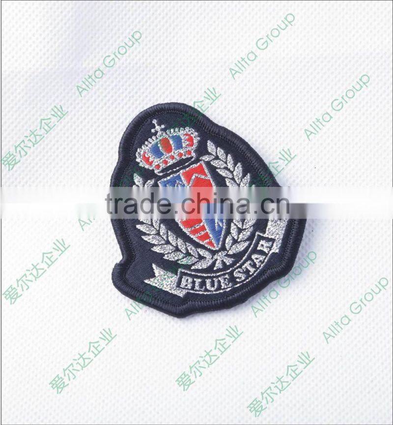 Cheap custom embroidery number clothing patches