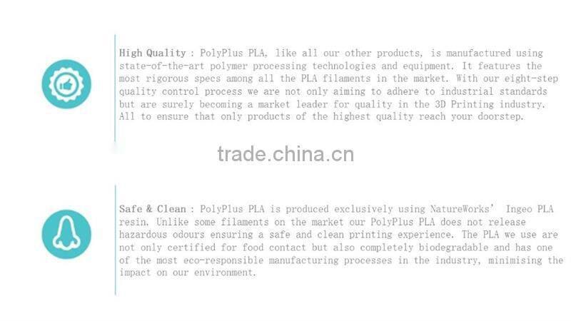 High quality plastic rod 3mm pla/abs filament /3d flexible filament with high quality