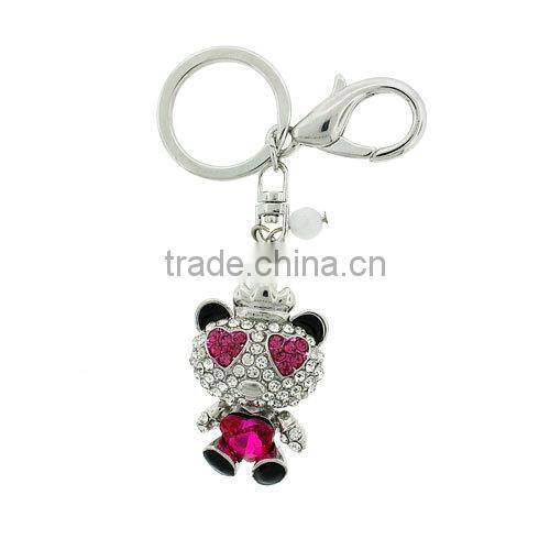 Cross guitar keychain