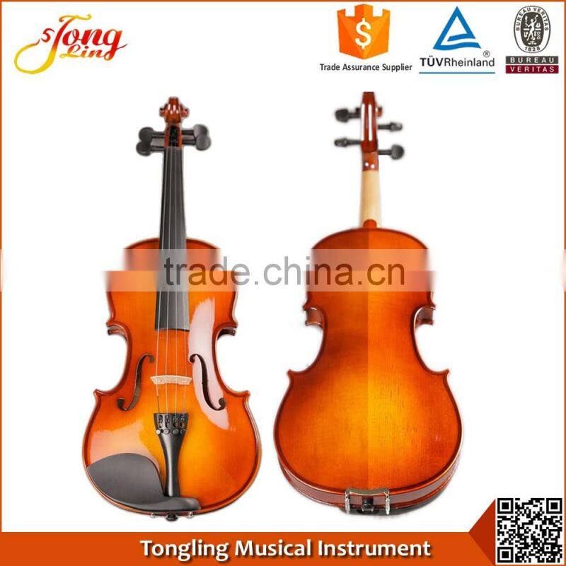 (TL-VP01A) Cheap Varnished Plywood Violin