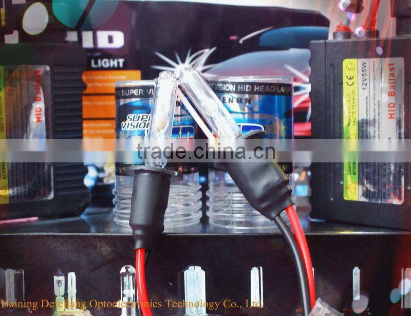 DFL 2013 newest H3 HID Xenon lamp for best quality 35w 55w 75w 3000-30000k