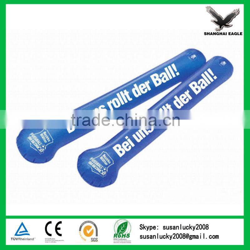 Cheap Promotional Inflatable Cheering Stick with Your Logo Printed (directly from factory)