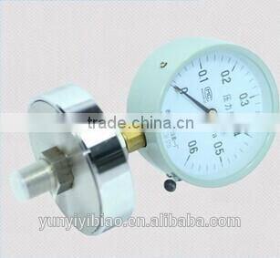 stainless steel diaphragm air pressure gauge