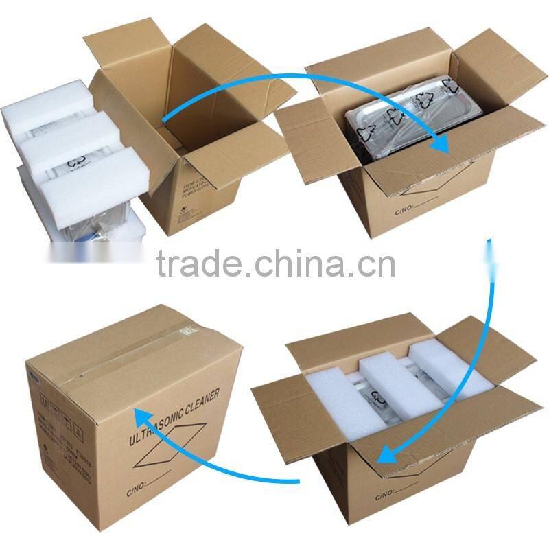 Adopts digital ultrasonic cleaner with basket