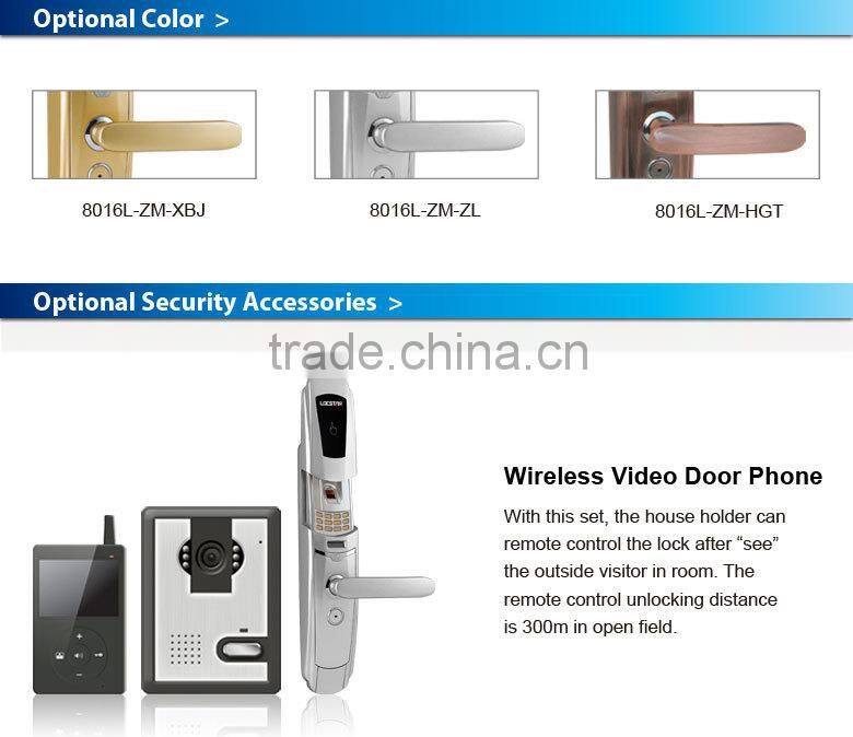 smart card password unlocking lock LSD8016L