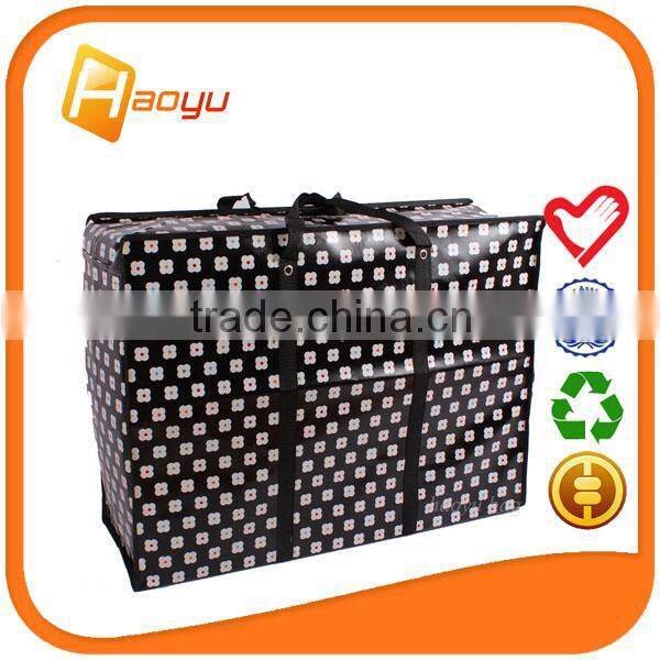 Promotional cheap pp non woven bag with zipper wholesale