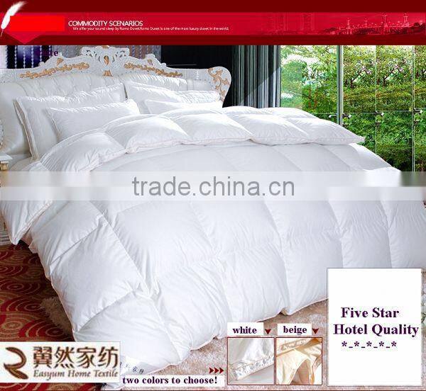400TC Cotton Luxury Goose Down Comforter