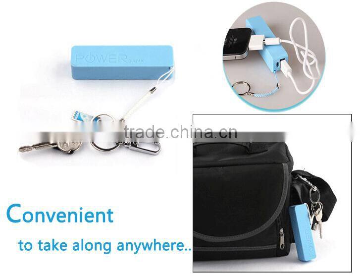 New Product Portable 18650 Usb Charger with Built in Cable for Phone, MP3