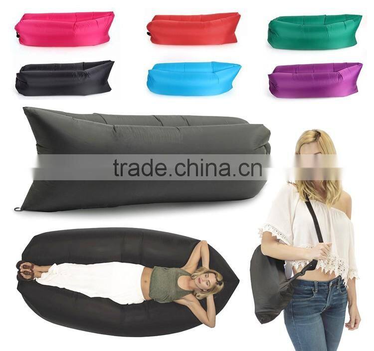 Outdoor Custom Logo Inflatable Lounger Hangout Air Bag