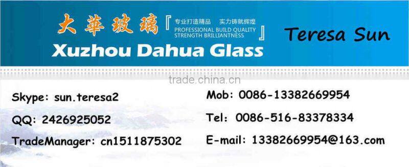 square glass water cup & tumbler