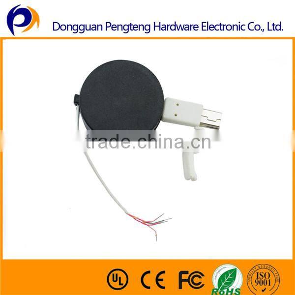 36MM retractable semi-finished micro usb printer cable