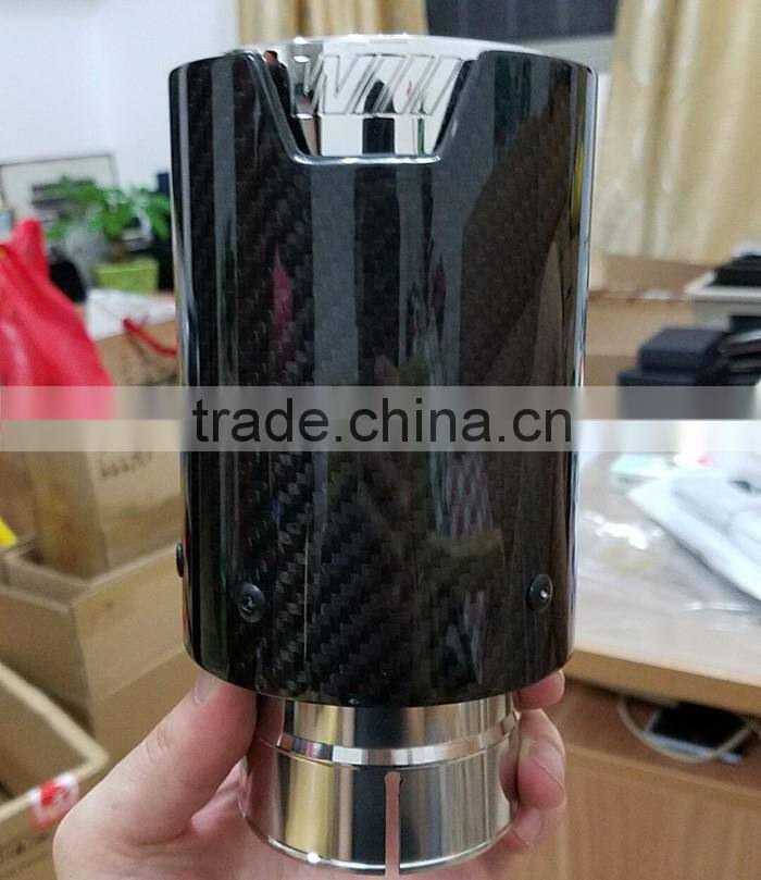 automobile carbon fiber exhaust tip carbon fiber exhaust tip for BMW